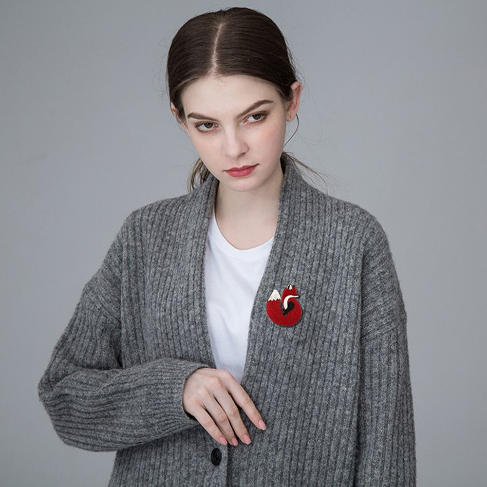Broche Épingle Renard | Fox Pins Brooch - Kimo Soaps