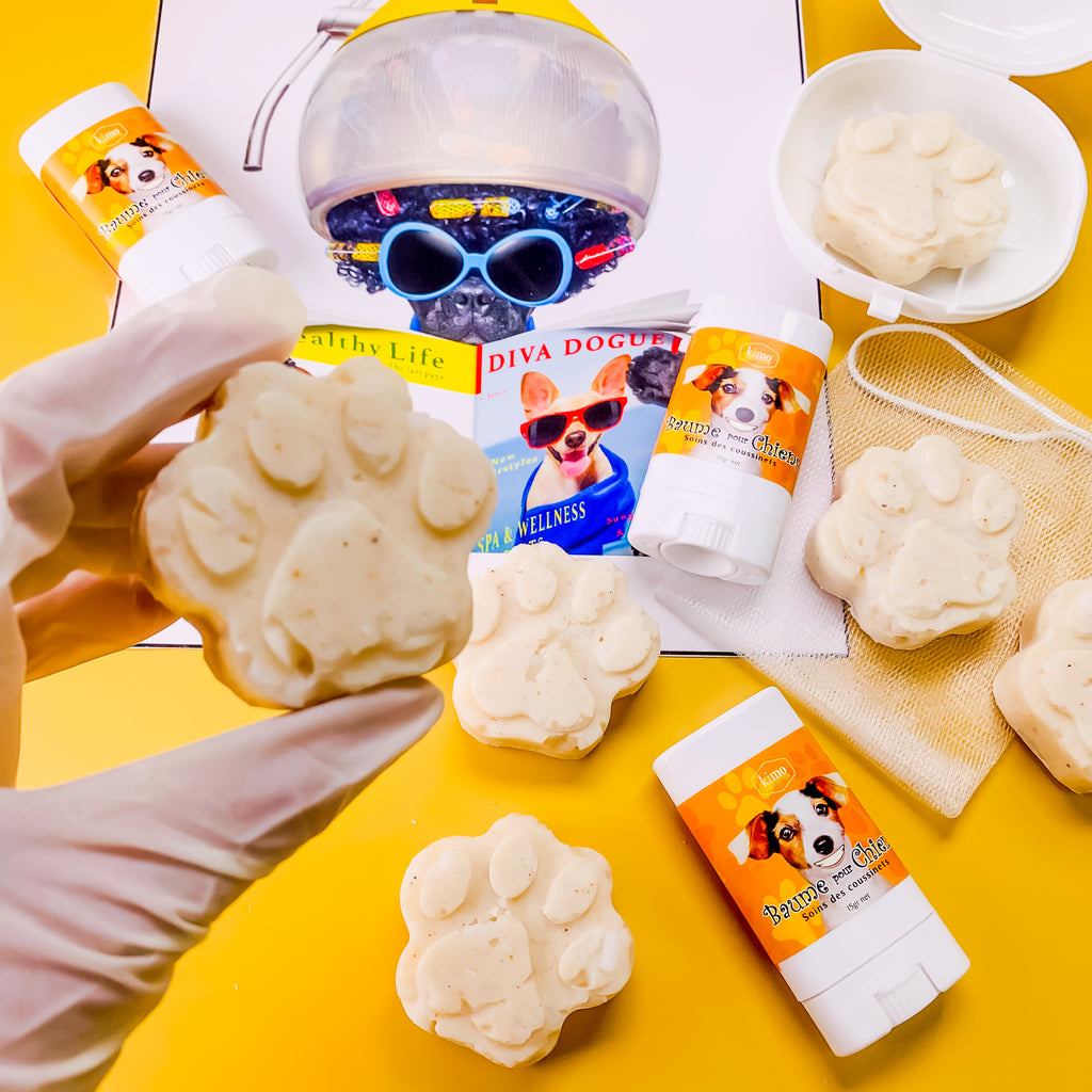 SOIN DES COUSSINETS ET SHAMPOOING POUR CHIENS - Kimo Soaps
