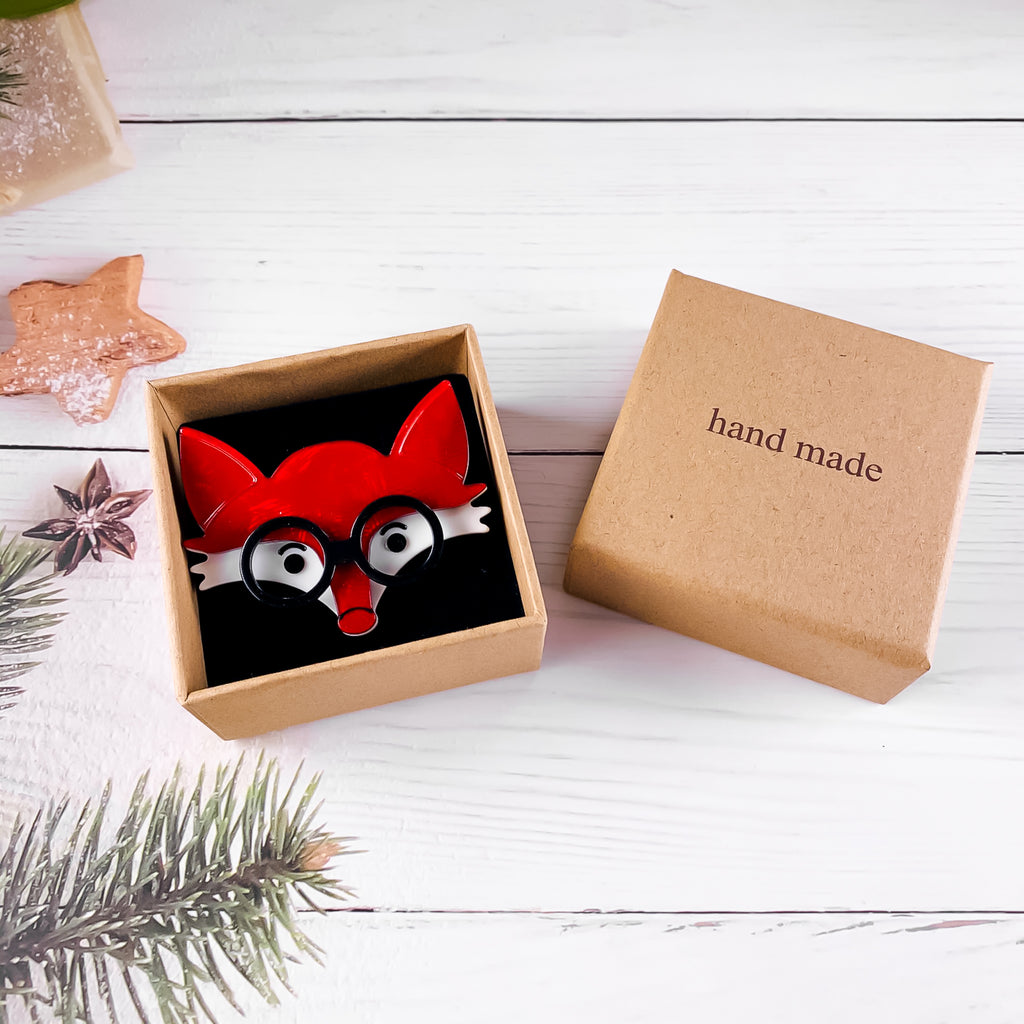 Broche Épingle Renard | Fox Pins Brooch - Kimo Soaps