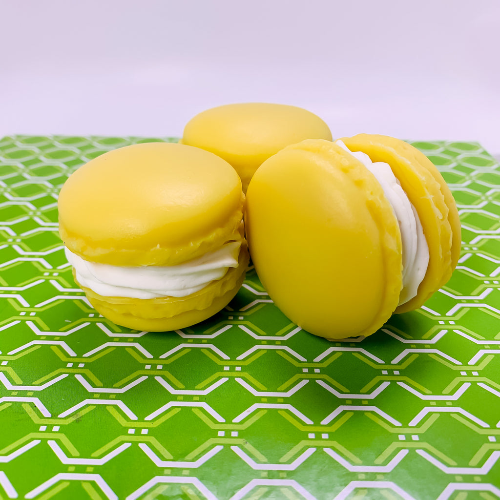 Savon Macaron CITRON | LEMON - Kimo Soaps