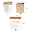 Le Sac en papier Kraft Lavable | Washable Kraft Paper Bag - Kimo Soaps