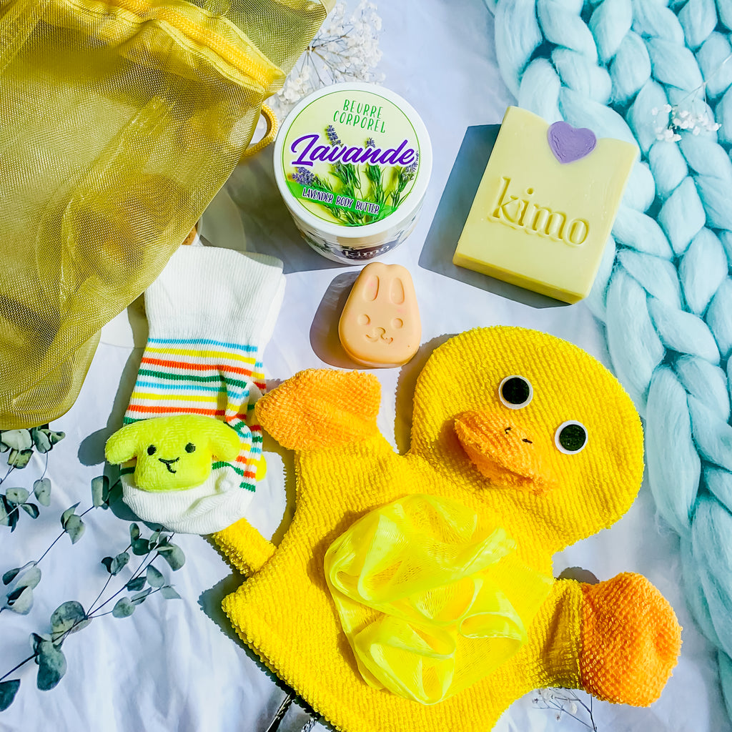 SAC CADEAU POUR BÉBÉ | BABY SHOWER GIFT BAG - Kimo Soaps