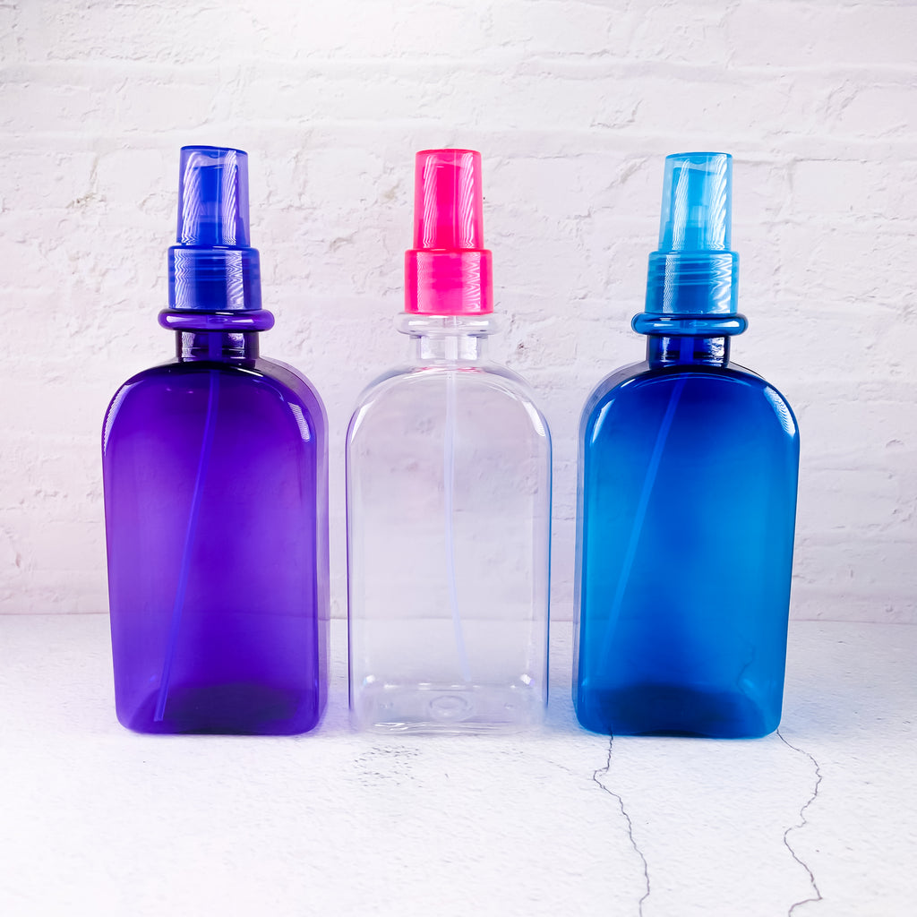 FLACON BOUTEILLE PULVÉRISATEUR COSMÉTIQUE MÉTRIQUE OVALE OMBRÉ - Kimo Soaps