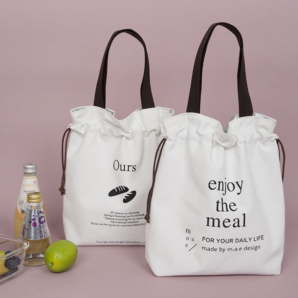 Sac Repas Lunch en Toile à Isolation Thermique - Kimo Soaps