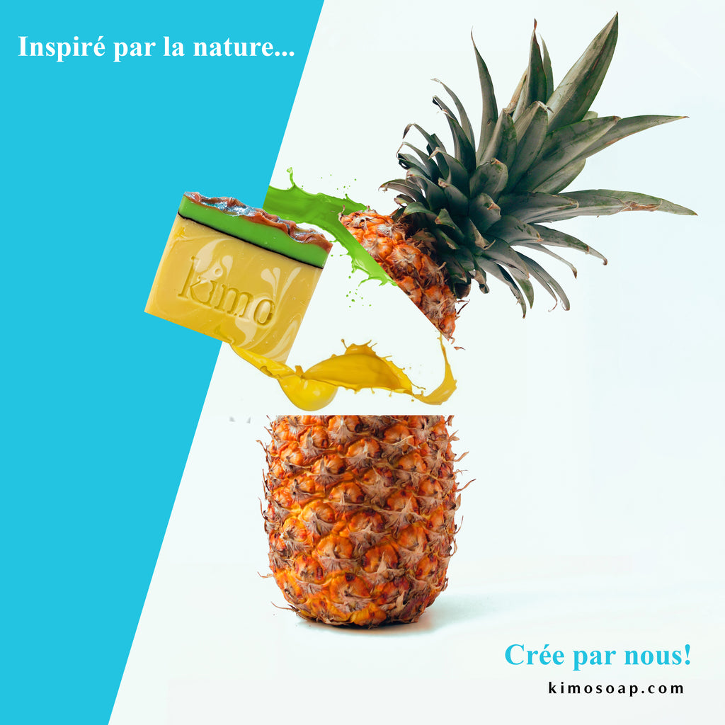 Savon ANANAS | PINEAPPLE Soap - Kimo Soaps