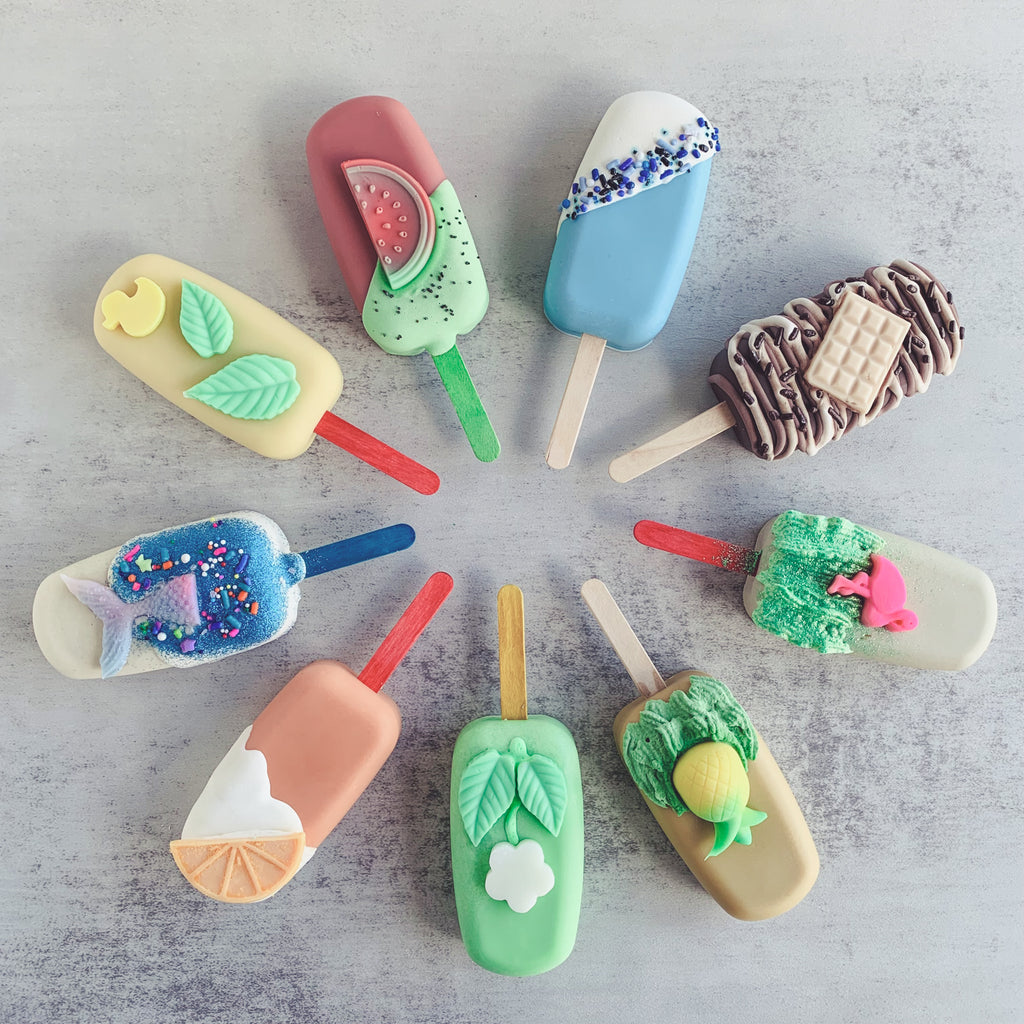 Savon POPSICLE MYRTILLES | BLUEBERRIES POPSICLE Soap - Kimo Soaps