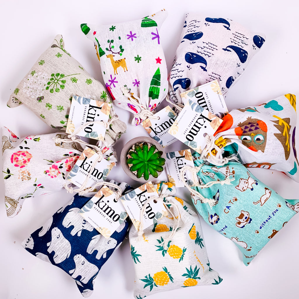 SAC DE 200 G DE SAVONS IMPARFAITS - Kimo Soaps