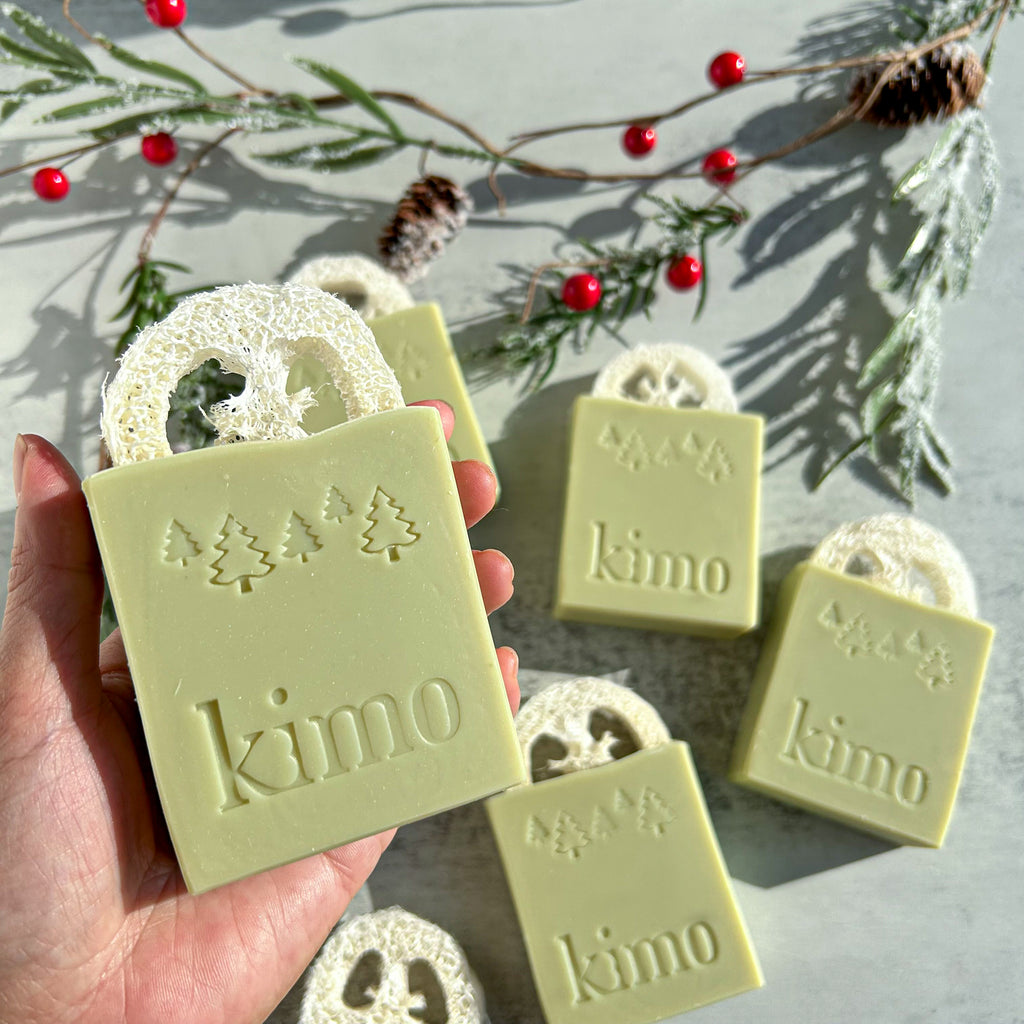 SOAP WITH FIR ESSENTIAL OILS