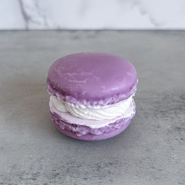Savon Macaron LAVANDE | LAVENDER Macaroon Soap - Kimo Soaps