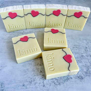 SAVON BÉBÉ HUILE ESSENTIELLE LAVANDE - Kimo Soaps