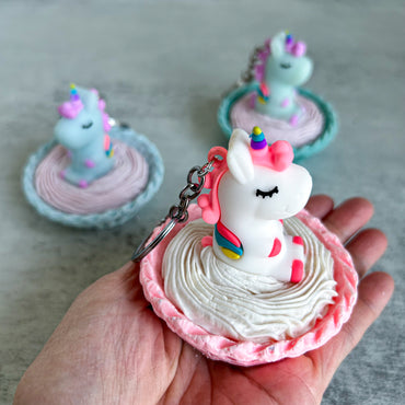 Savon avec Porte-Clé LICORNE | Unicorn Keychain Soap