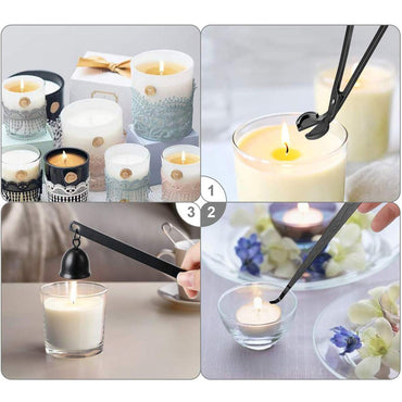 Ensemble de 3 Accessoires Pour Bougie - Candle Accessories Pack - Kimo Soaps
