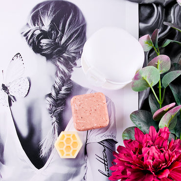 Shampooing & Revitalisant ÉCLAT - TOUS TYPES DE CHEVEUX - Kimo Soaps