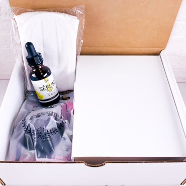 Coffret Spa Visage Roller Quartz Rose - Kimo Soaps