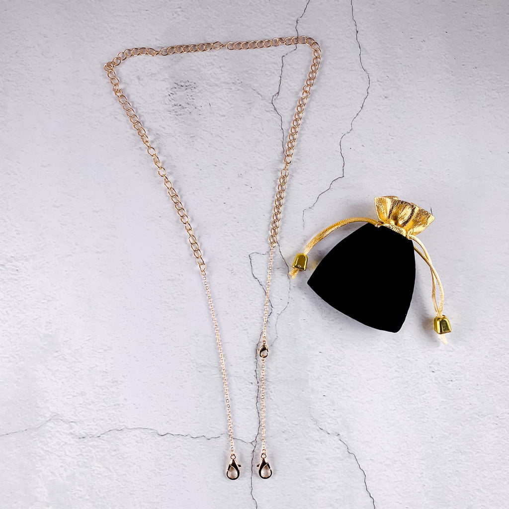 Chaîne Collier pour Masque & Lunettes | Mask & Glasses Necklace Holder Necklace - Kimo Soaps