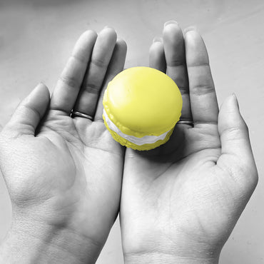 Savon Macaron ORANGE PATCHOULI - Kimo Soaps