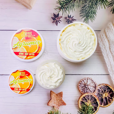 BEURRE CORPOREL AGRUME | CITRUS BODY BUTTER - Kimo Soaps