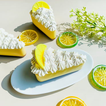 Savon TARTE CITRON MERINGUE | LEMON MERINGUE SOAP - Kimo Soaps