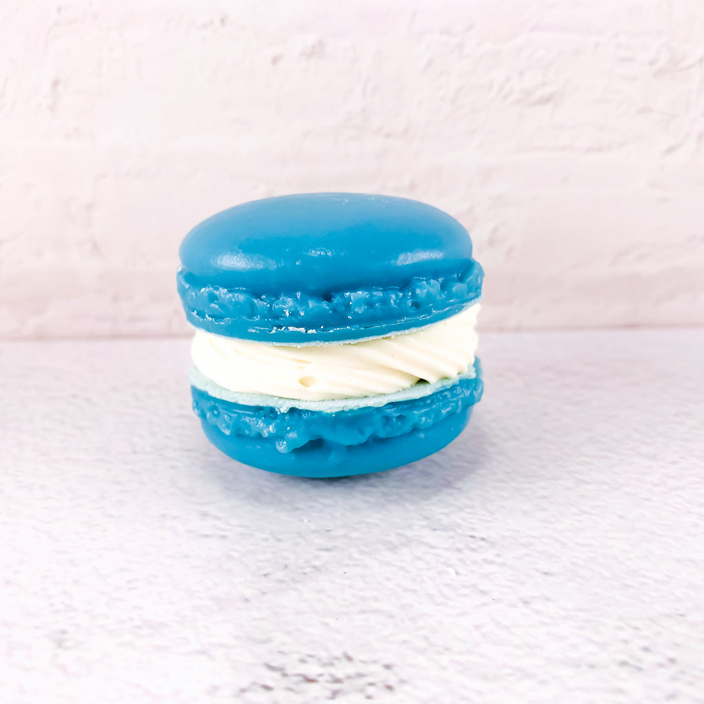Savon Macaron FRAMBOISE BLEUE | BLUE RASPBERRY - Kimo Soaps