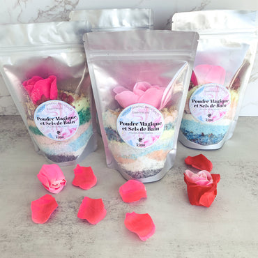 Poudre Effervescente & Sels Pour Le Bain - Kimo Soaps