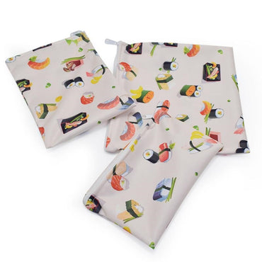 Trio de Sacs à Collation/Sandwich Réutilisables - Kimo Soaps