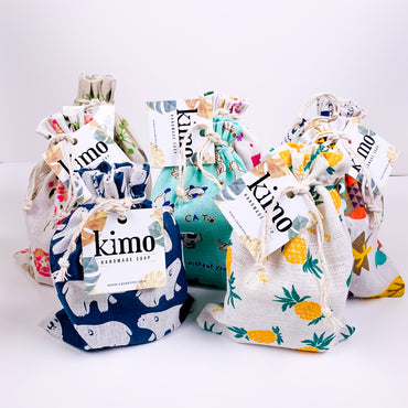 SAC DE 200 G DE SAVONS IMPARFAITS - Kimo Soaps