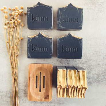 Savon CHARBON ACTIVÉ | ACTIVATED CHARCOAL Soap - Kimo Soaps